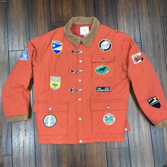 Found Jackets & Blazers - FOUND By Anthropology Farmstead Quilt Patch Jacket Sz M